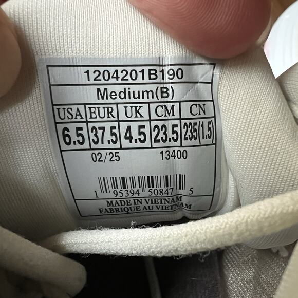 Brooks Women Ghost Max 2 1204201B190 Beige Running Shoes Sneakers Size 6.5 - Picture 5 of 16